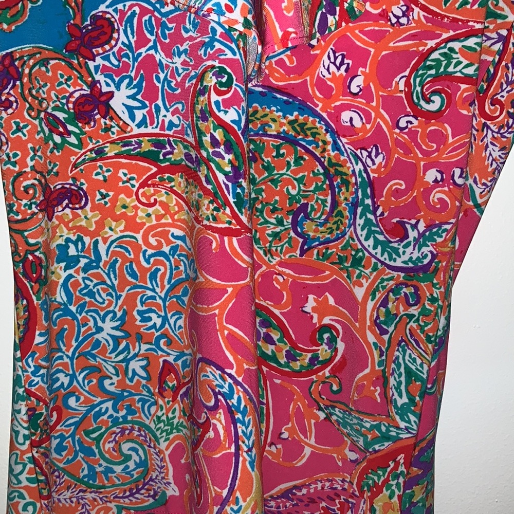 Paisley Print Ruffle top - Picture 2 of 2